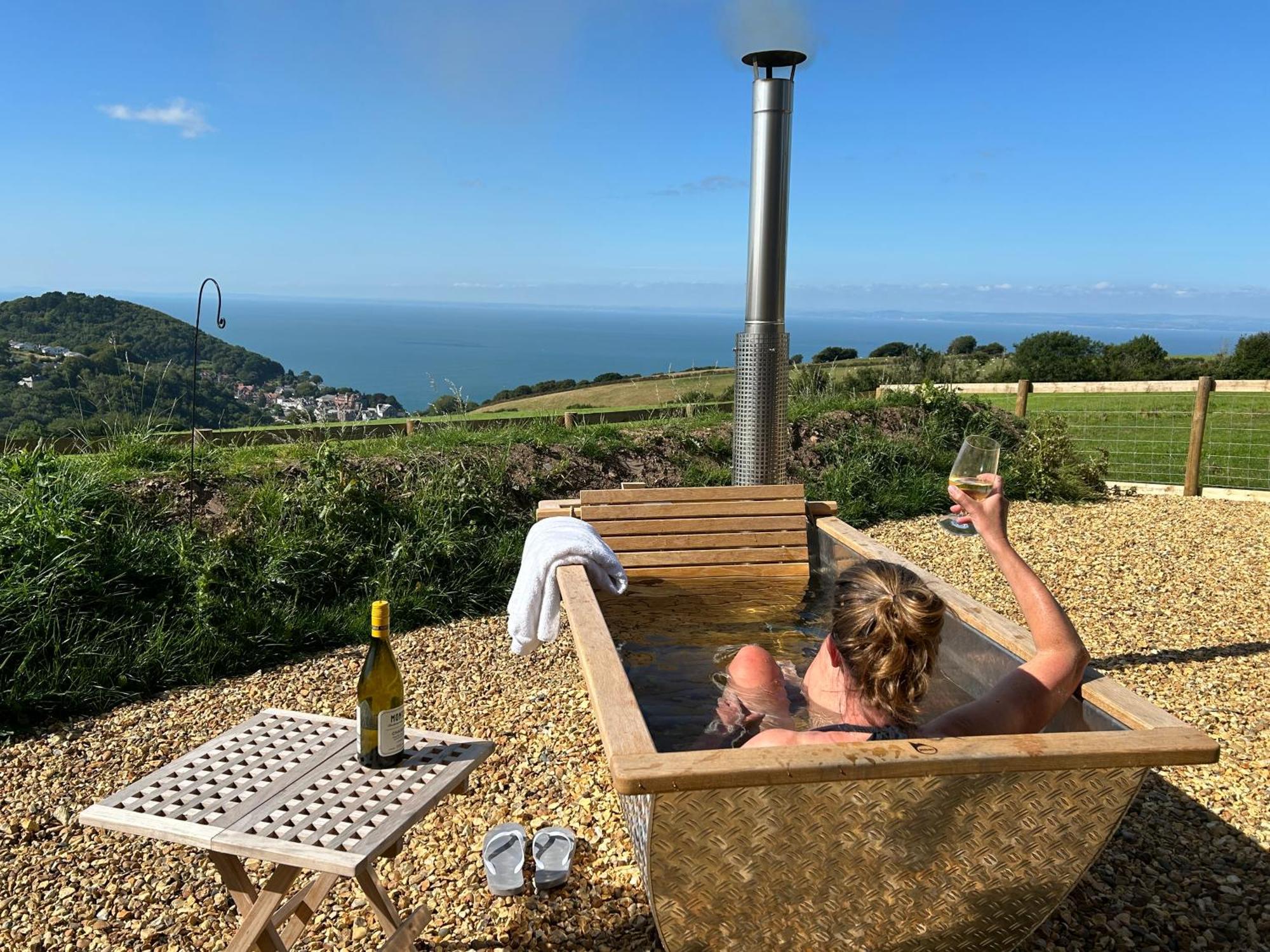 Bed and Breakfast West Lyn Farm Lynton Exterior foto